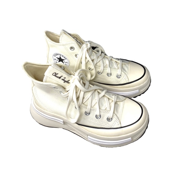 Converse Run Star Legacy CX Platform Shoes Canvas White Sneakers Women A00868C - Picture 9 of 14